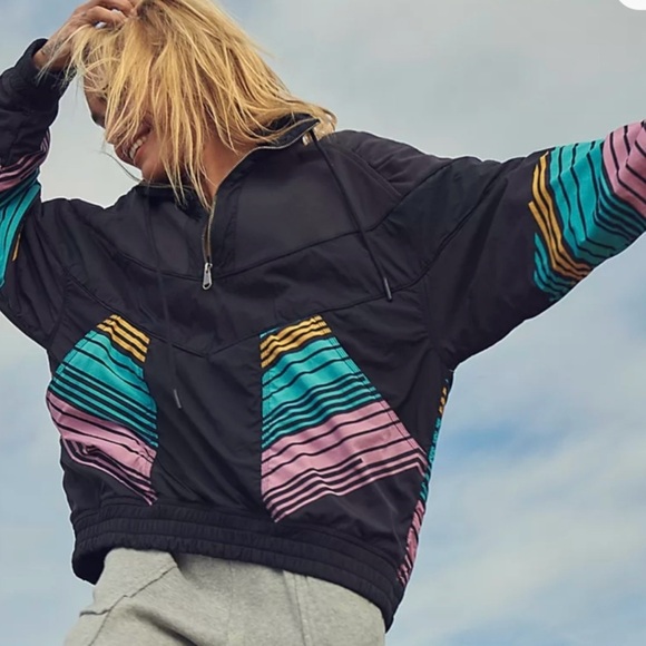 Free People Movement Walk The Line Sunset Pullover - Picture 2 of 4